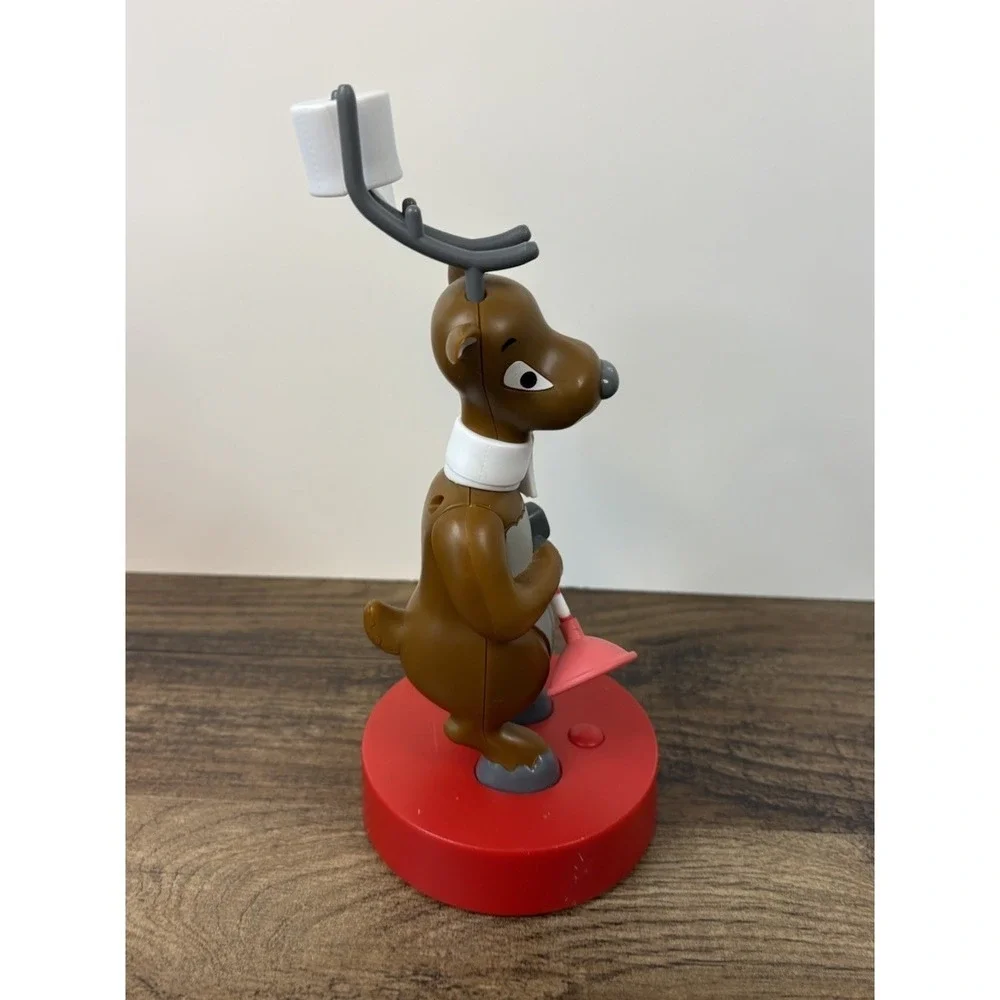 Hallmark Northpole Deer John Talking Reindeer Bathroom Humor Motion Activated